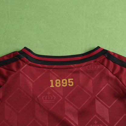 Belgique Ensemble Domicile D'Enfant UEFA 2024