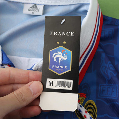 France Maillot Domicile 1996 Retro Version
