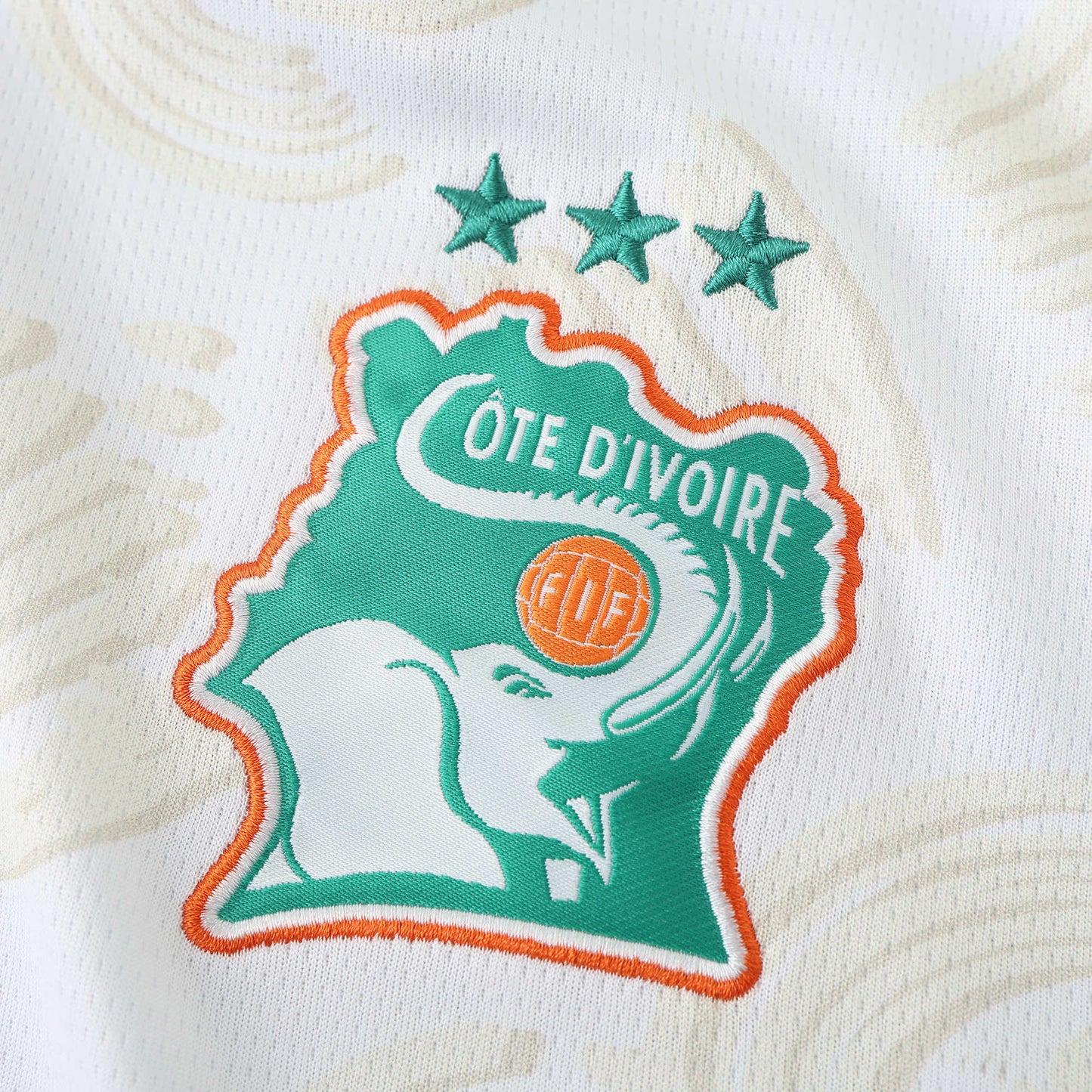 Cite D'Ivoire Maillot Extérieur 2024/2025 Fan Version
