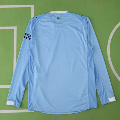 Manchester City Maillot Longue Manche Domicile 2025/2026 Player Version