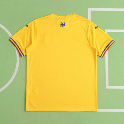 Roumanie Maillot Domicile 2024 UEFA Fan Version