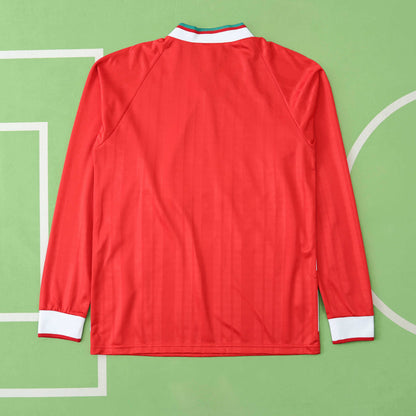 Liverpool Maillot Domicile Longue Manche 1994/1995 Retro