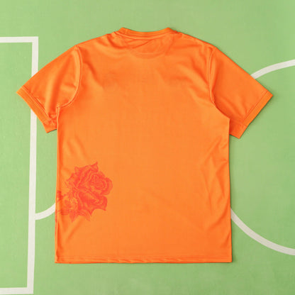 Real Madrid Jersey Y3 Orange Fan Version