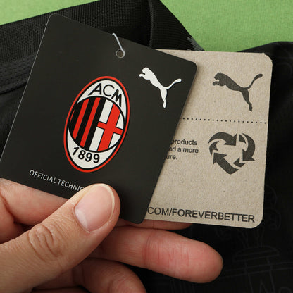 AC Milan Quatrième Maillot Noir 2024/2025 Version Fan
