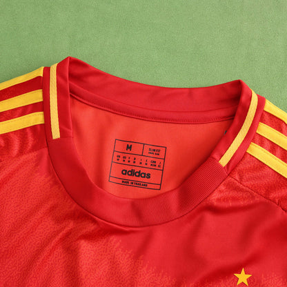 Spain Home Shirt 2024 UEFA Fan Version