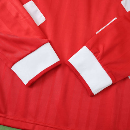 Liverpool Maillot Domicile Longue Manche 1994/1995 Retro