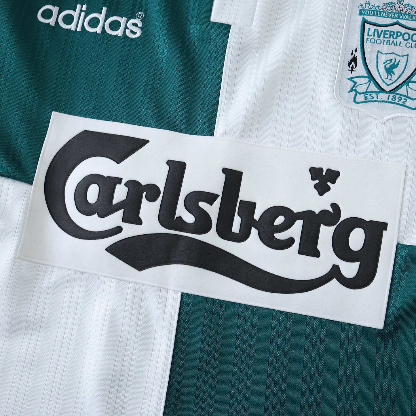 Liverpool Maillot Extérieur Longue Manche 1995/1996 Retro