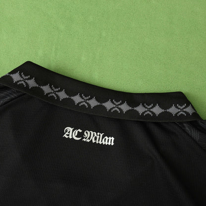AC Milan Quatrième Maillot Noir 2024/2025 Version Fan