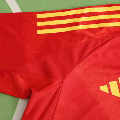 Spain Home Jersey 2024 UEFA Player Version