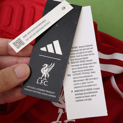 Liverpool Maillot Longue Manche Domicile 2025/2026 Player Version