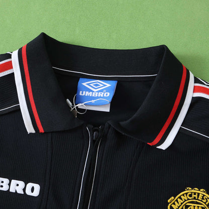 Manchester United Maillot Extérieur Longue Manche 1998 Retro