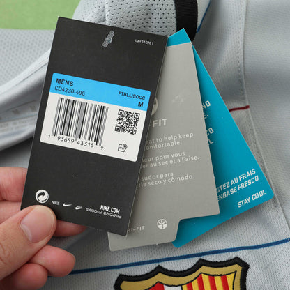 FC Barcelone Maillot Extérieur Longue Manche 2003/2004 Retro
