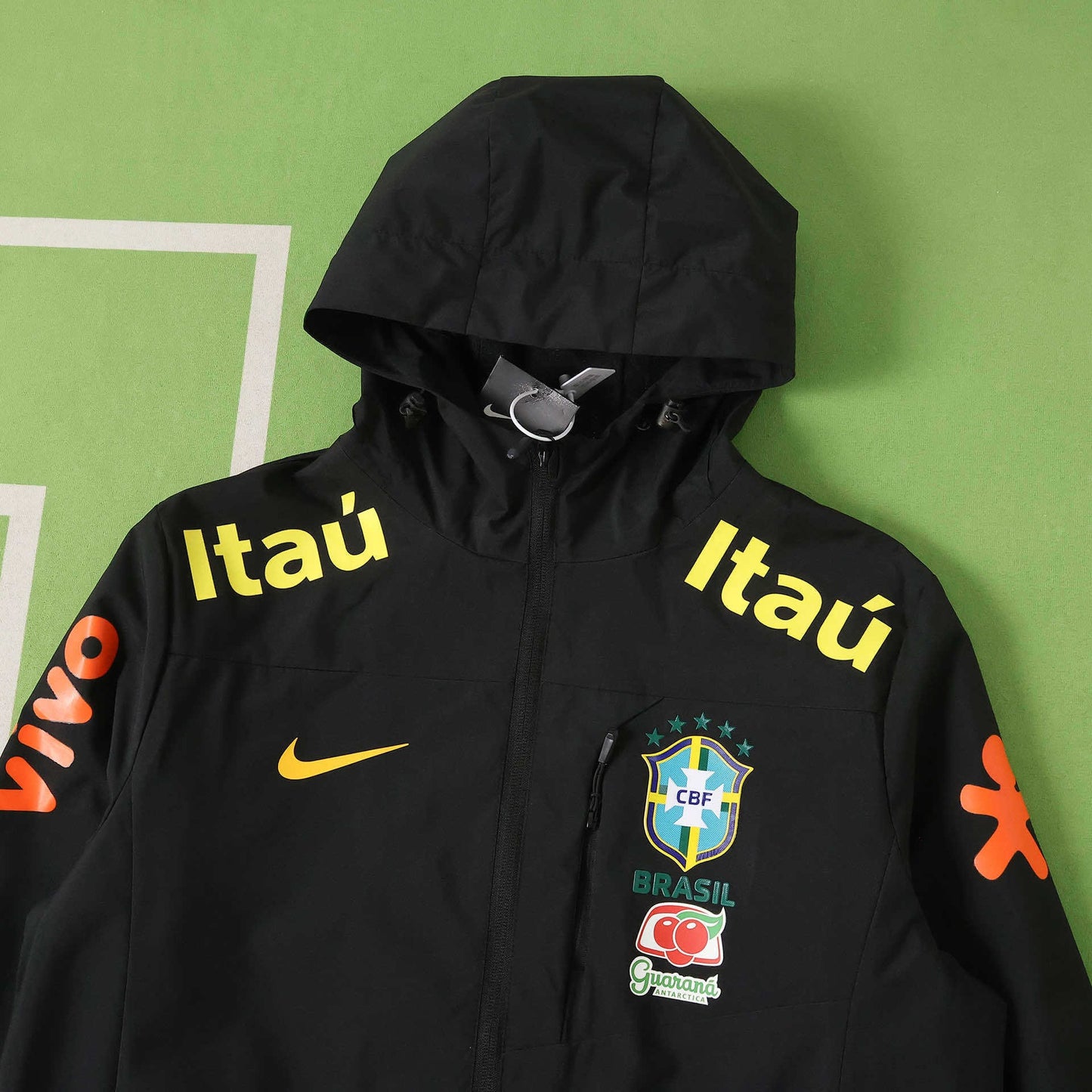Veste Coupe-vent Brésil 2026 Noir