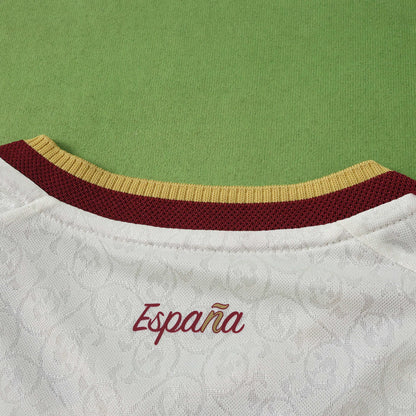 Espagne Maillot Extérieur 2026 World Cup Edition Florale Version Player