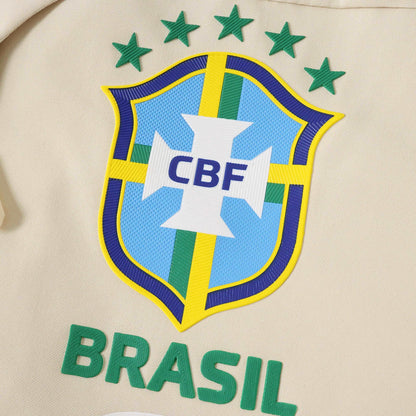 Veste Coupe-vent Brésil 2026 Blanc
