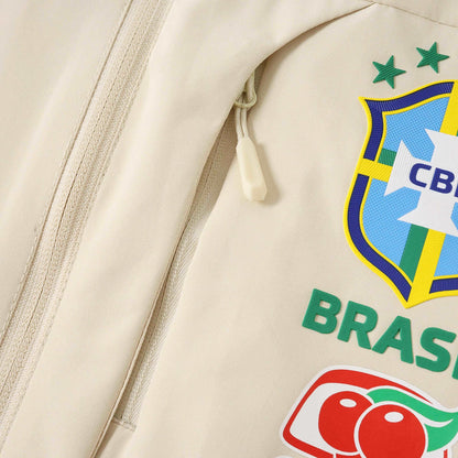 Veste Coupe-vent Brésil 2026 Blanc