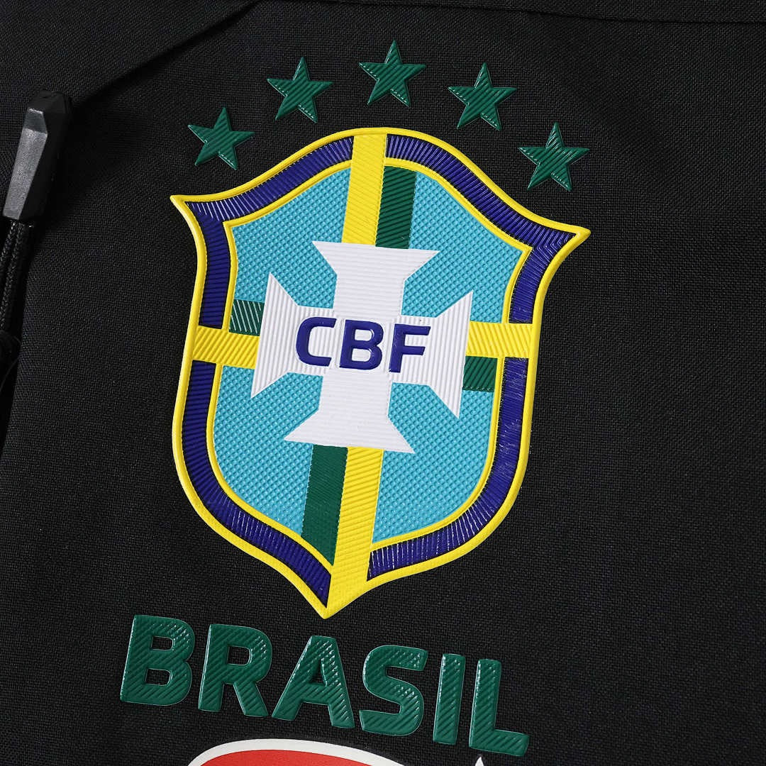 Veste Coupe-vent Brésil 2026 Noir