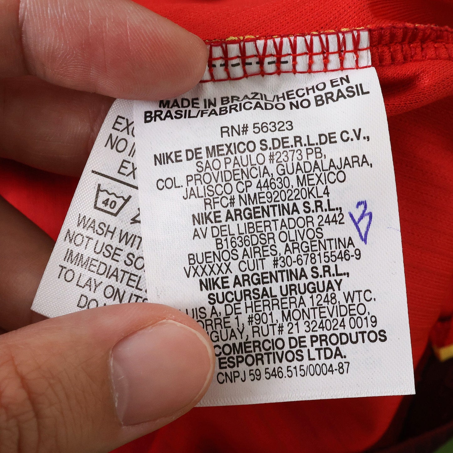 Brésil Maillot Sangue Canarinho Edition Fan Version