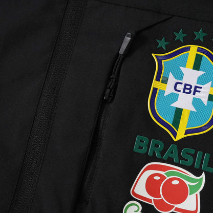 Veste Coupe-vent Brésil 2026 Noir