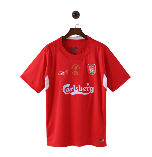 Liverpool Maillot Domicile Retro 2005/2006 Final Istanbul