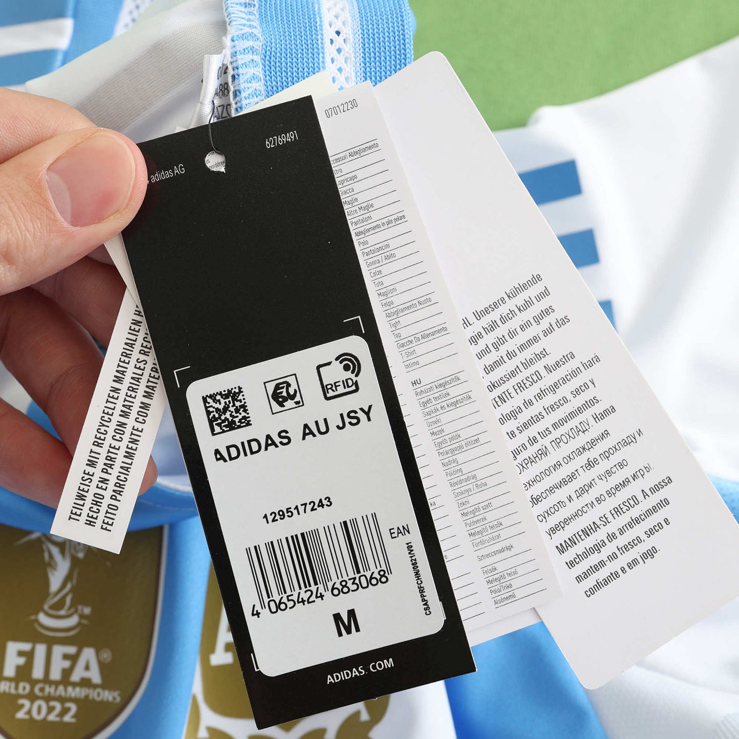 Argentine Maillot Domicile 2024 Player Version